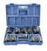 SILVER Set udarnih nasadnih ključeva 1" 10-dijelni 17-41 mm /srebrni
